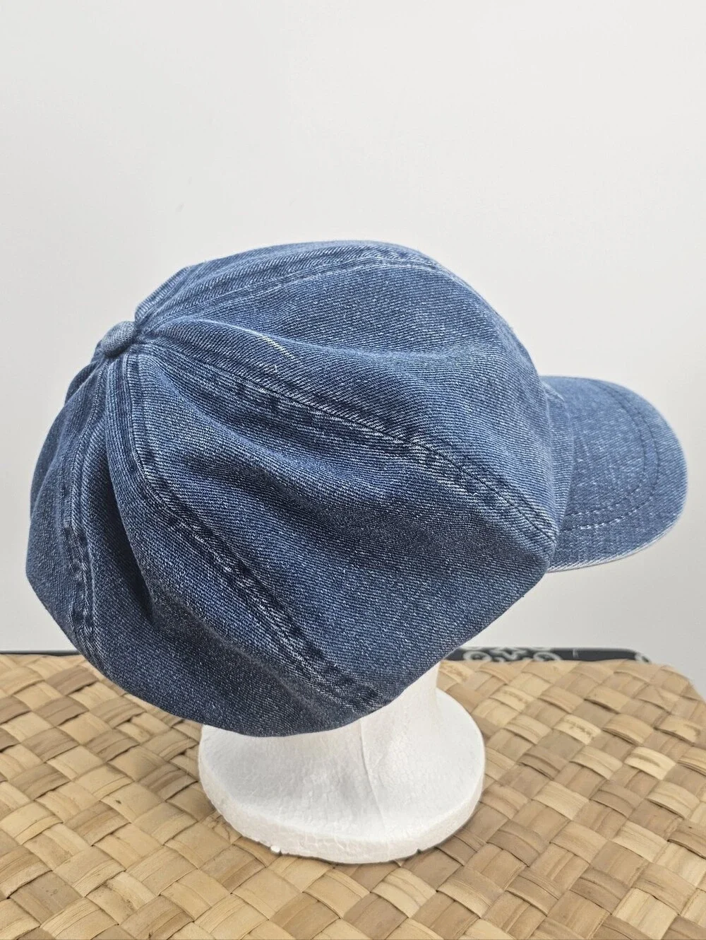 Newsboy Denim Hat Cara Park